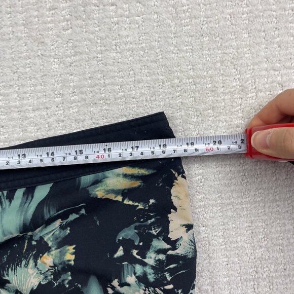 Y2K Oneill Board Shorts Mens 34 Blue / Black Floral Swim Trunks Beach Surfing - Picture 6 of 13